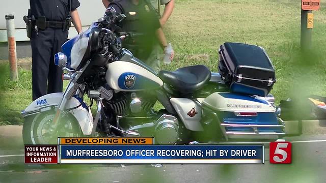 Murfreesboro Police Officer Seriously Injured In Crash