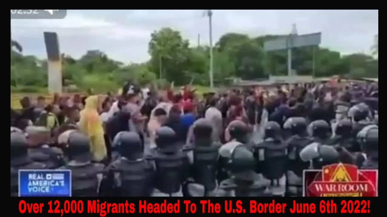 Largest Migrant Caravan In History Headed For U.S. Border! #Openborders