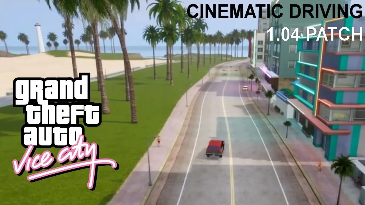 Cinematic Driving - 1.04 PATCH Grand Theft Auto Vice City: The Definitive Edition (PS4)