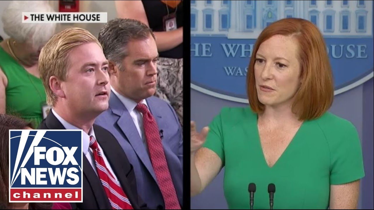 Peter Doocy confronts Psaki over Biden's Afghanistan exit