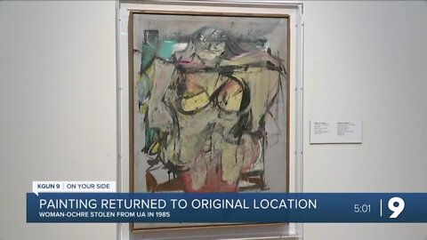 Woman-Ochre returned to original location