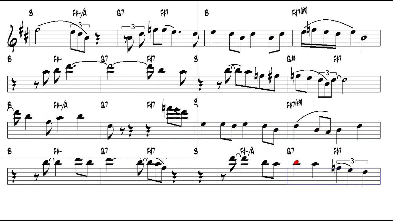 Wade In The Water Traditional arr Eva Cassidy Tenor Sax