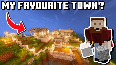 Did I Make My New *FAVOURITE* Town in Minecraft? - Minecraft Survival 1.21.4