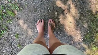 Grounding Day 47 - happy feet