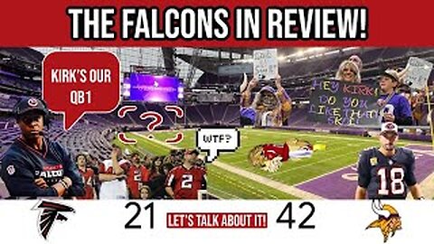 Atlanta Falcons vs Minnesota Vikings Postgame Show | Falcons In Review | NFL 2024 Gm 🏈 🔥