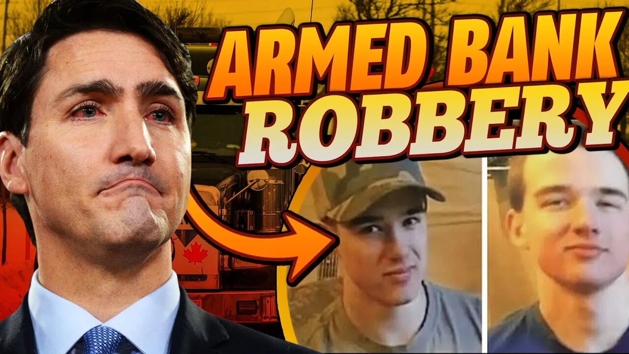 Canadian Armed Bank Robbery Ends Badly..