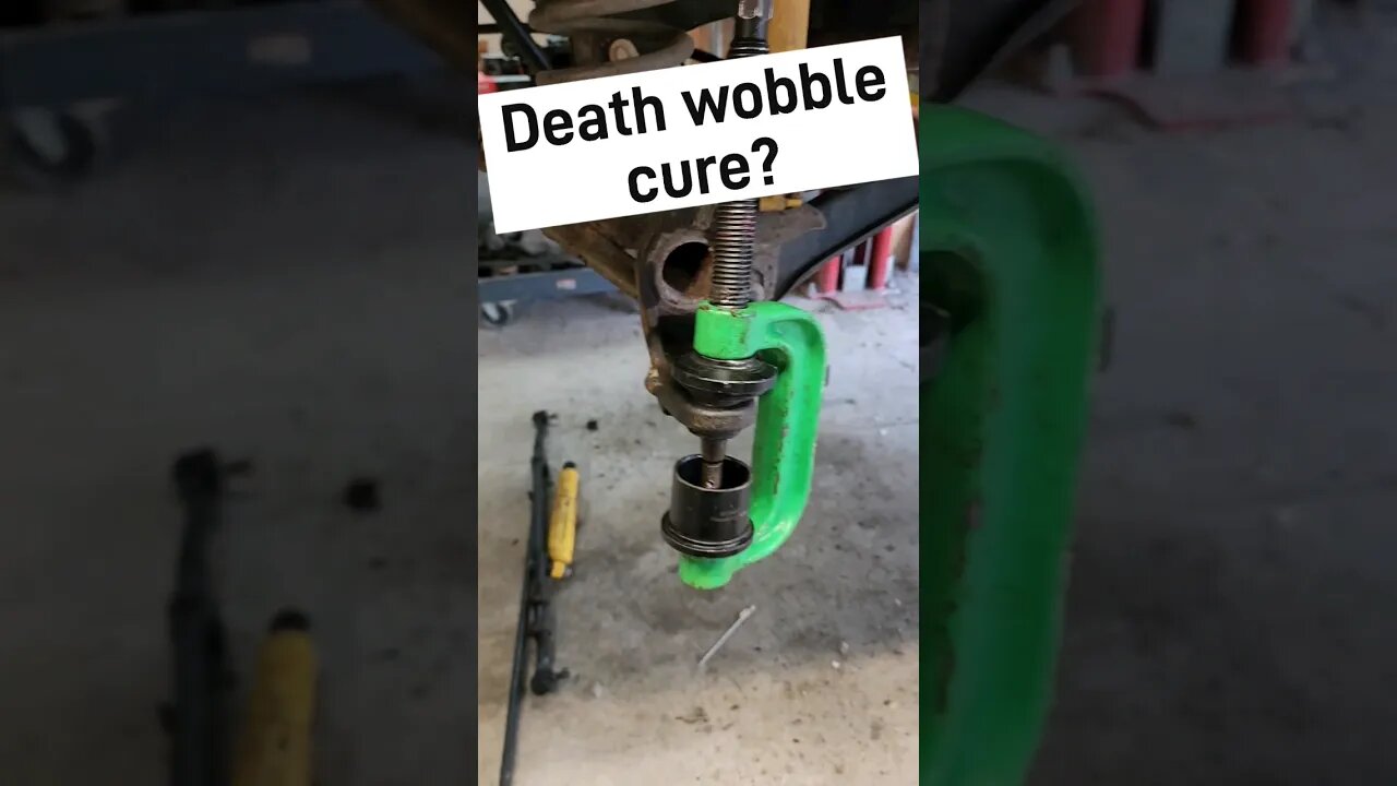 99 TJ with bad death wobble..