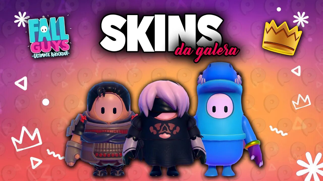 Fall Guys - Skins da galera