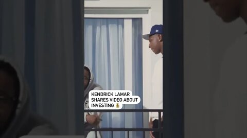 #kendricklamar shares new video about investing 💎 #shorts #viral