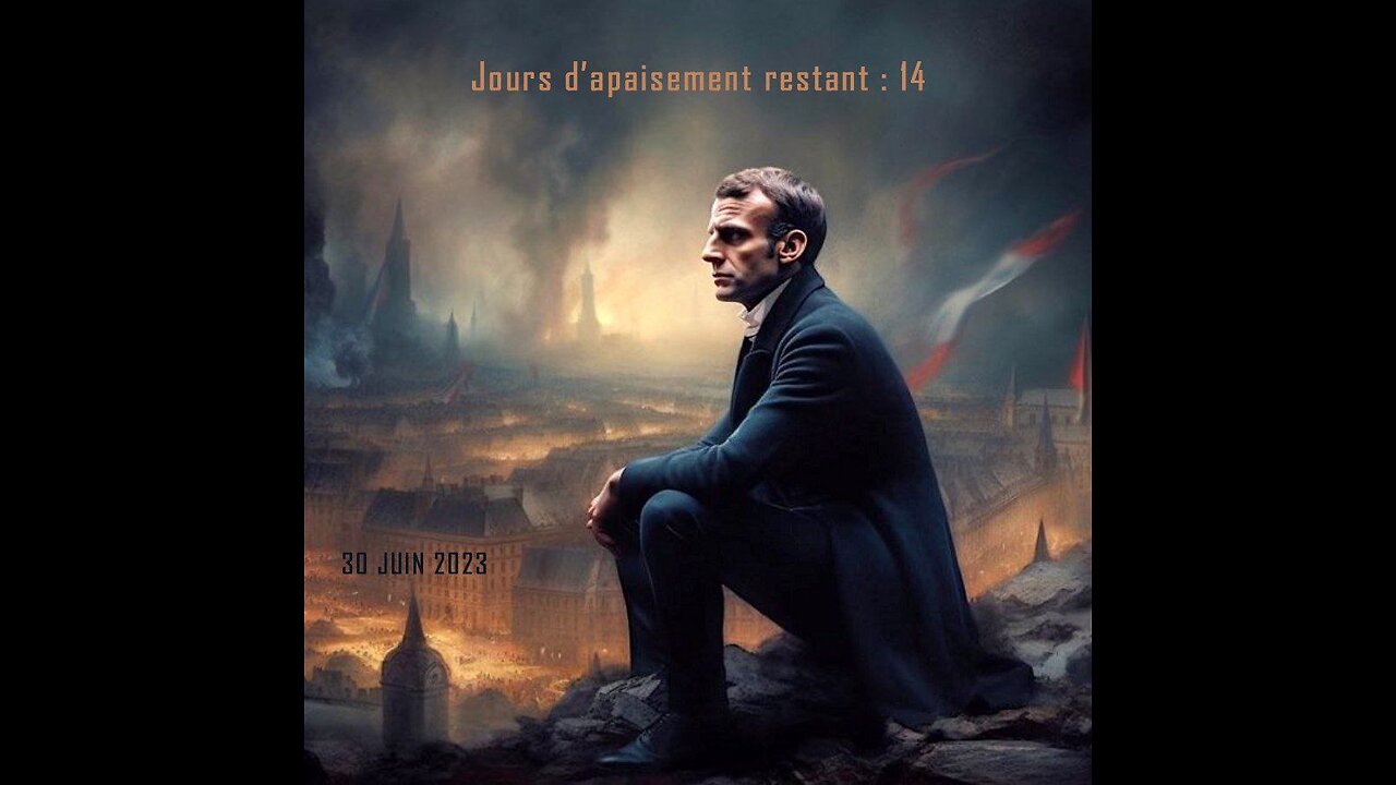 01/07/2023 LA FRANCIA BRUCIA MA MACRON GUARDA ALTROVE