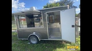 2020 - 6' x 12 Mobile Food Concession Trailer with Pro-Fire for Sale in Florida