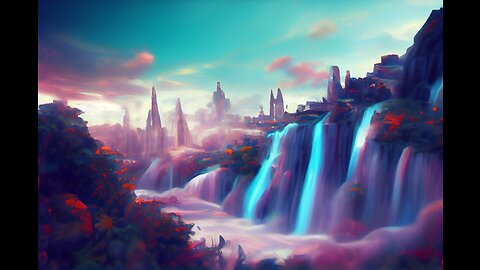 Midjourney AI Art - Landscapes & Cityscapes - Longform Easy Listening