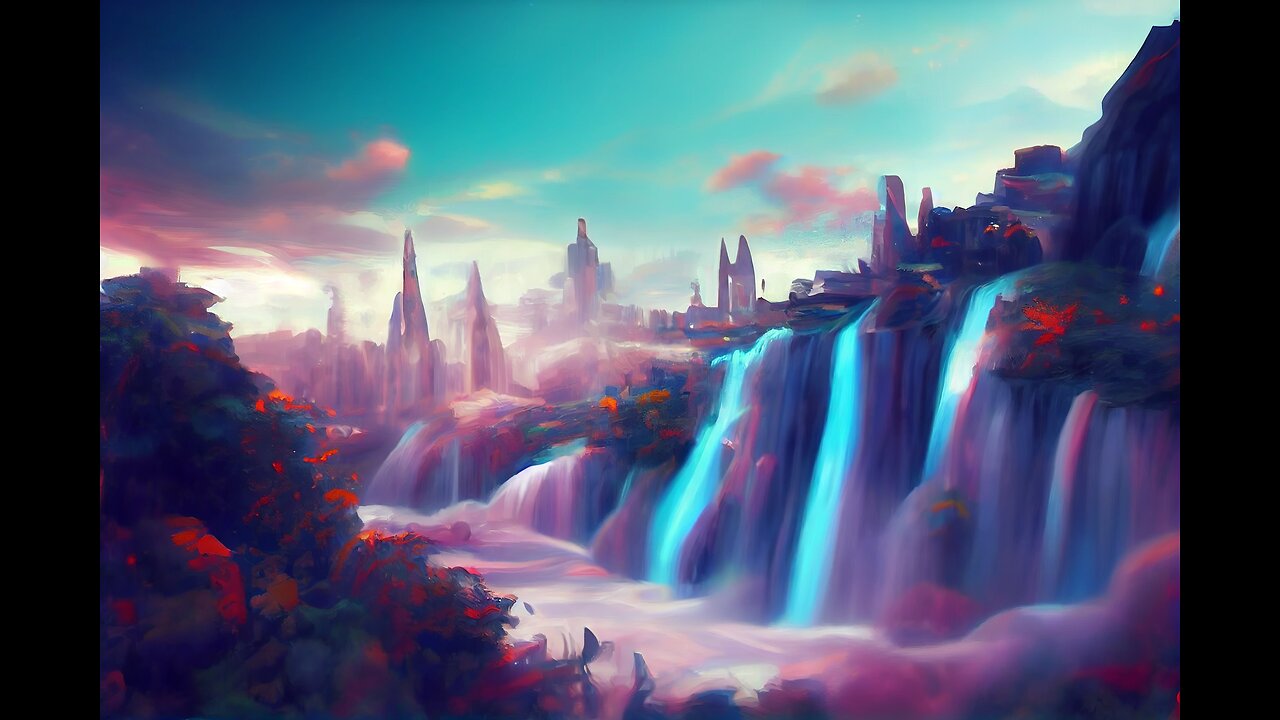 Midjourney AI Art - Landscapes & Cityscapes - Longform Easy Listening