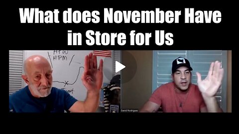 Clif High & Nino Rodriguez - What does November Have in Store for Us--DIRECTED ENERGY?