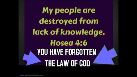 Hosea 4:6