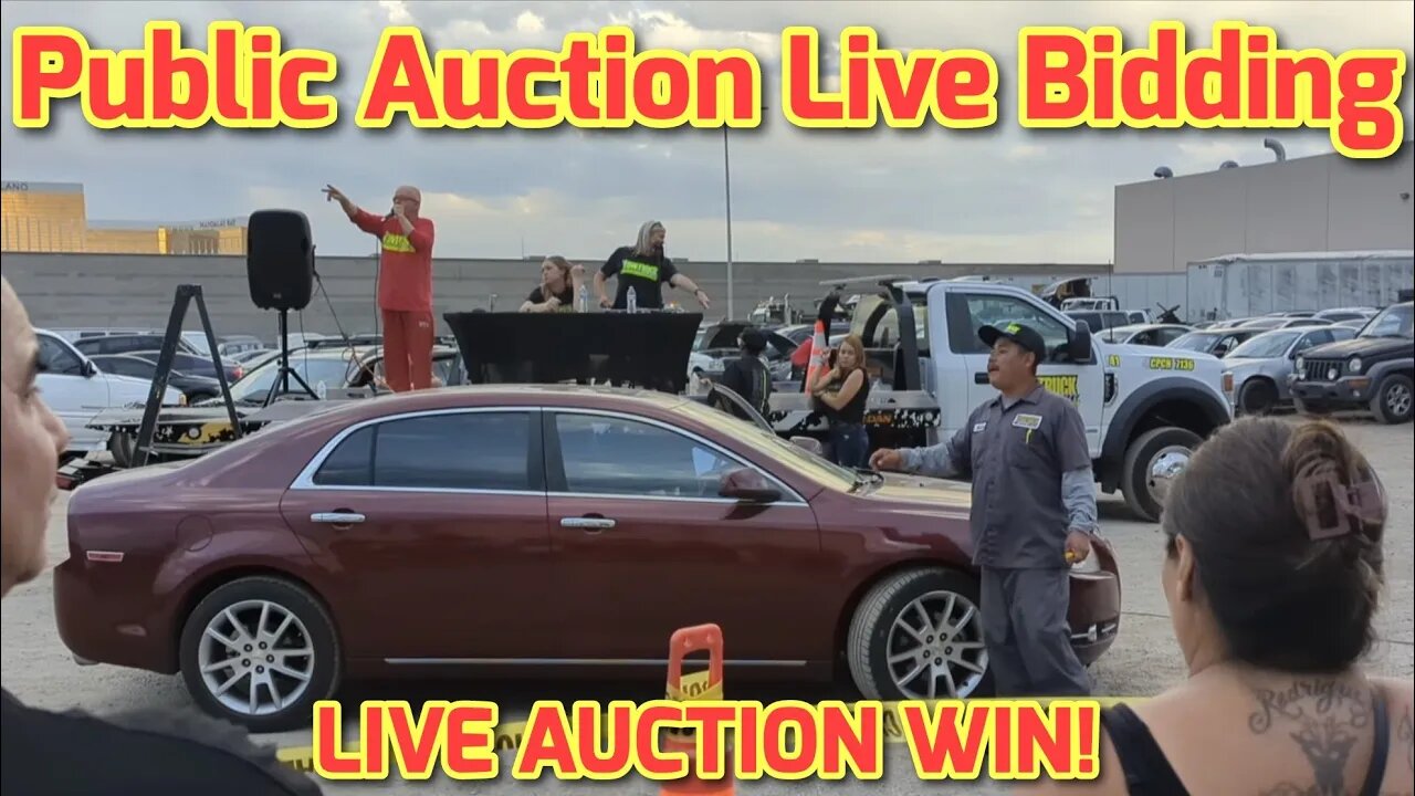 Clean Malibu, Cheap Trucks, Public Auction Live with Live Bidding