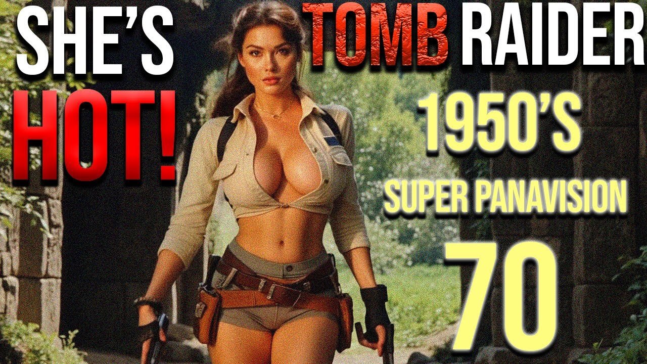 Tomb Raider (Lara Craft): 1950's Super Panavision 70