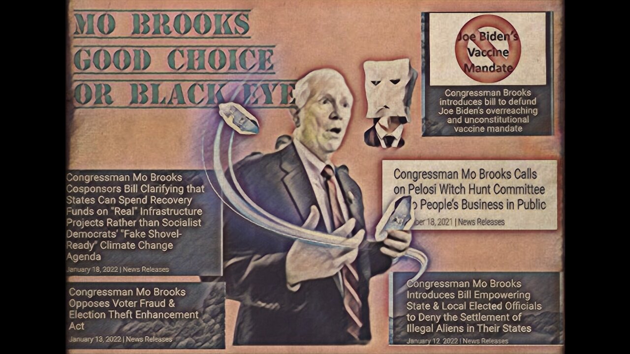 Mo Brooks Good Choice or Black Eye Pt.2🤔