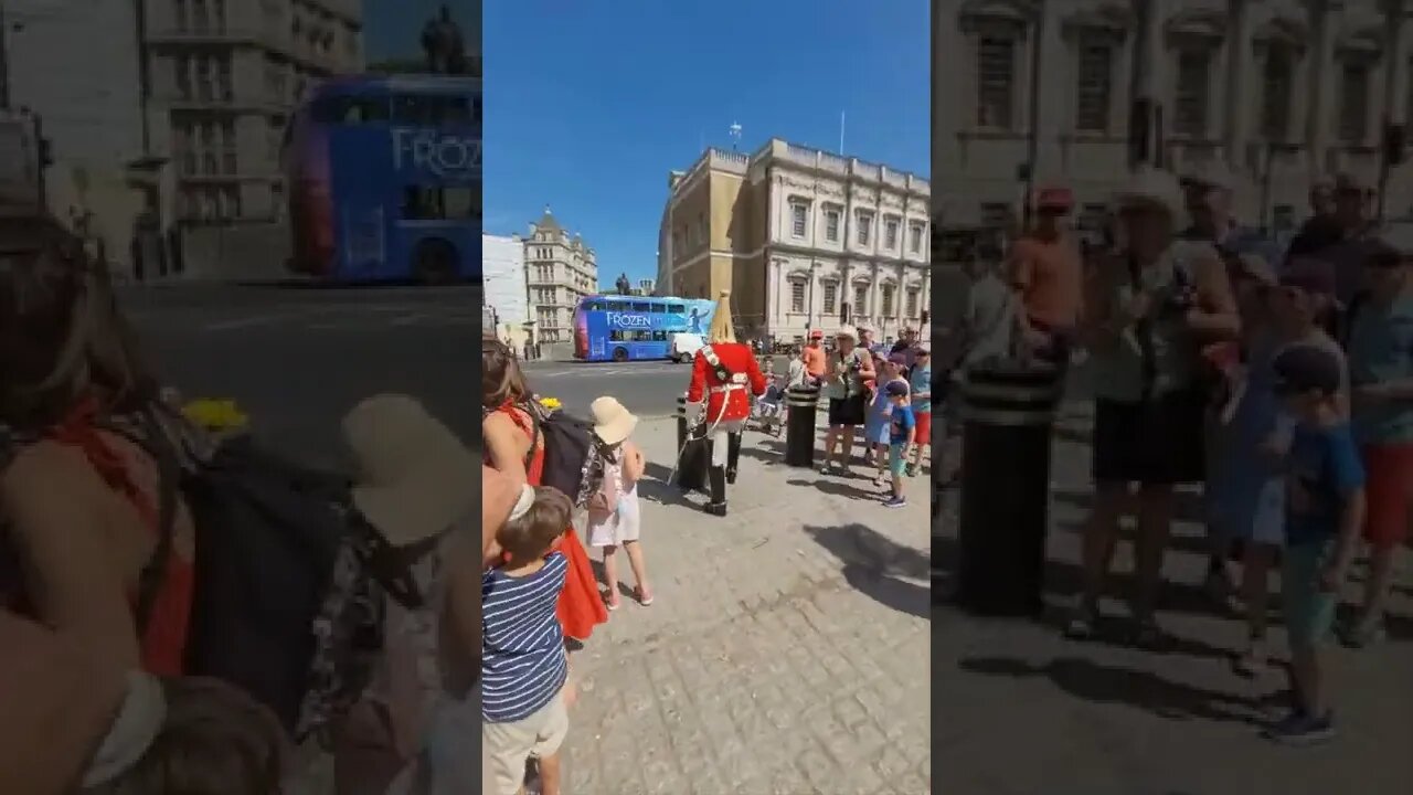 Guard Shouts make way for the Queen's life Guard #horseguardsparade