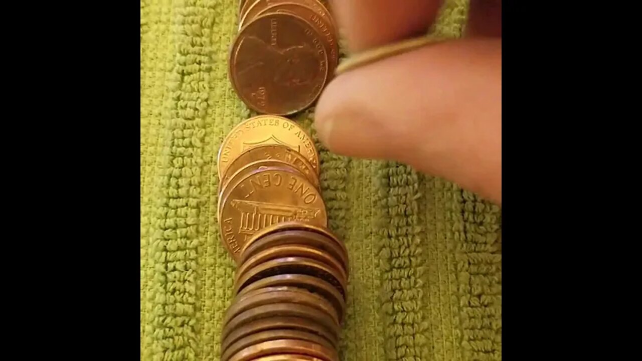 Finally Happened for Me. Just Made 9 Cents on this Penny Roll