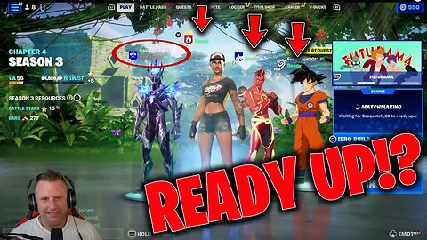 You Have To READY UP! 🤣 #fortnite #ReadyUp