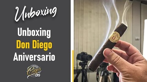 CIGAR 019 - UNBOXING: Don Diego Aniversario