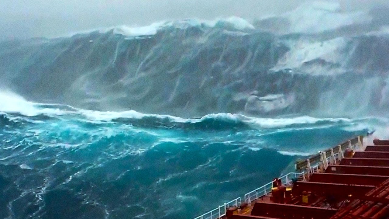 5 Ships Caught in Monster Waves