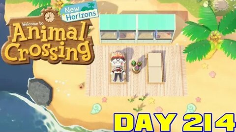 Animal Crossing: New Horizons Day 214 - Nintendo Switch Gameplay 😎Benjamillion