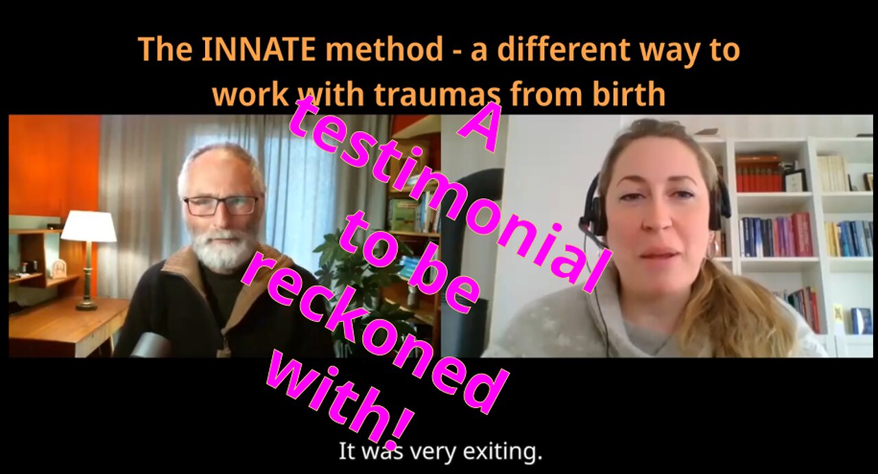 Traumas from birth healed with telepathy - The INNATE method