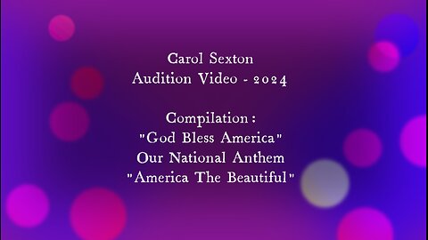 Audition - Compilation_Carol Sexton_2024-11-17-B