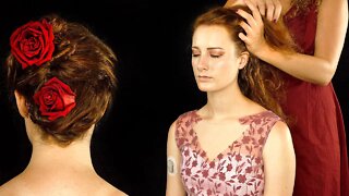 ASMR 💕 Ultra Relaxing Hair Brushing, Scalp Massage with Beautiful Hair ⚡