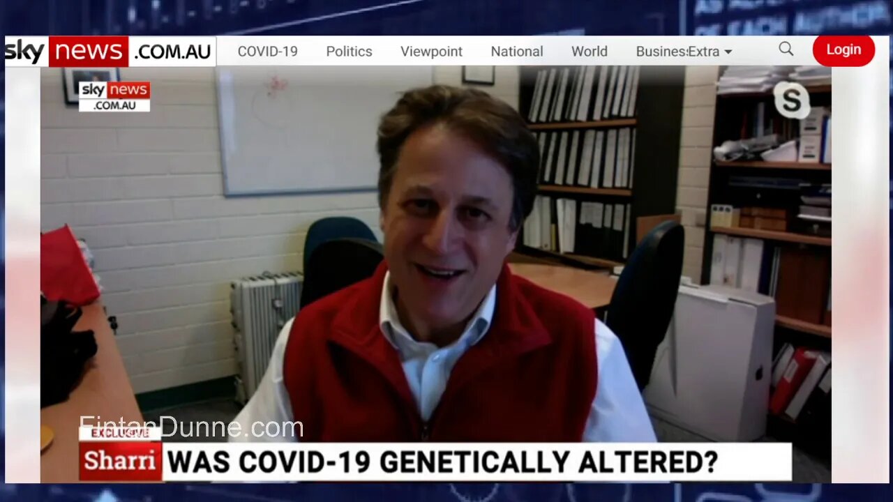 SKY NEWS: PROF PETROVSKY ON LAB ORIGIN OF COVID-19