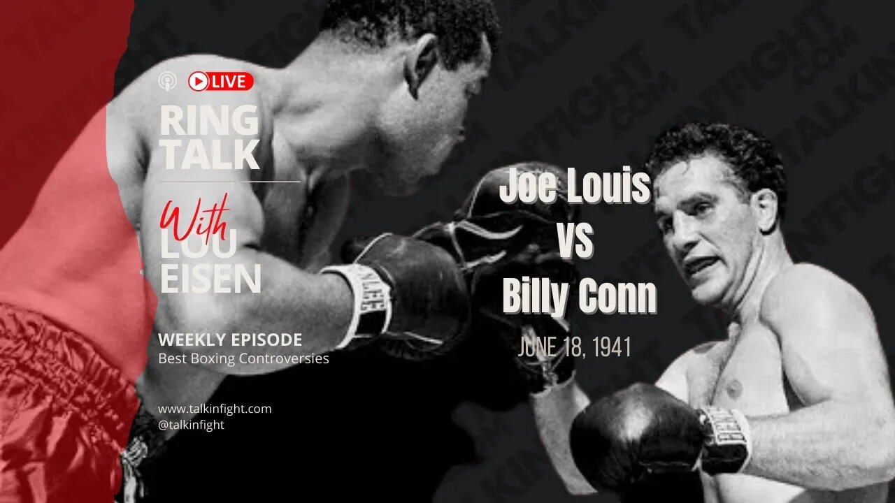 Joe Louis vs Billy Conn | Ring Talk with Lou Eisen | Talkin Fight