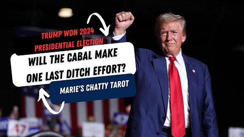 Trump Won The 2024 Presidential Election: Will The Cabal Make One Last Ditch Effort?