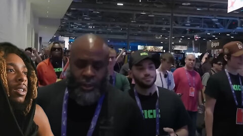 Reacts to Adin Ross makes it To TwitchCon