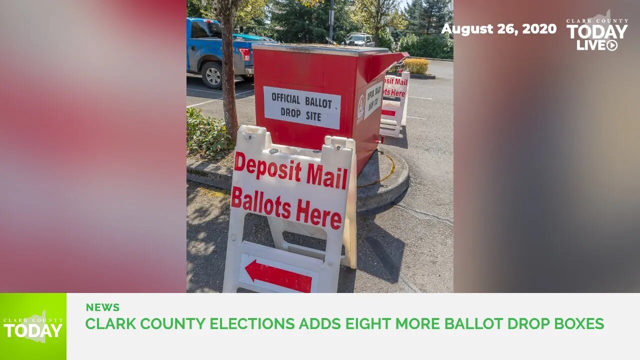 Clark County Elections adds eight more ballot drop boxes