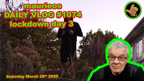 maurieos DAILY VLOG #1074 lockdown day 3