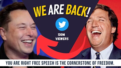 Tucker Carlson & Elon Musk's Twitter - For the most successful cable news show