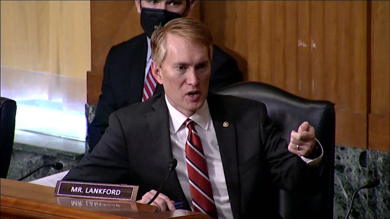 Senator James Lankord Discusses President Biden's Trade Policy in Senate Finance Hearing