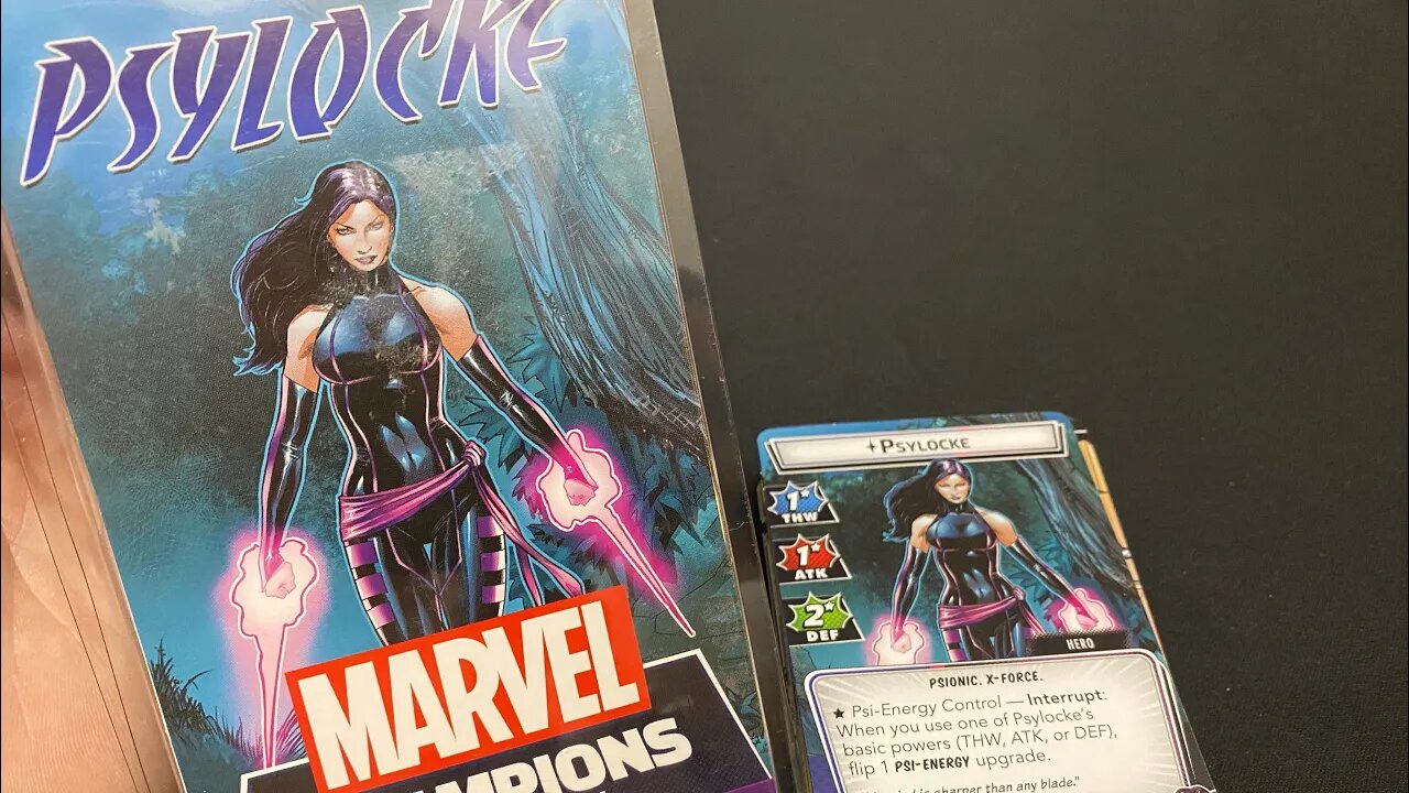 Marvel Champions: Psylocke Opening