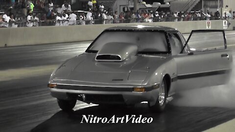 Drag Racing Nitrous Malfunction