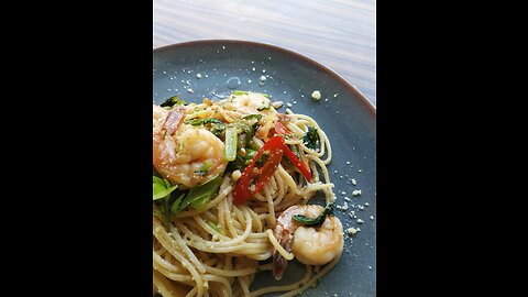 Creamy Garlic Shrimp: