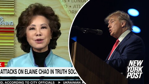 Elaine Chao asks media not to repeat 'racist' Trump jab at her name