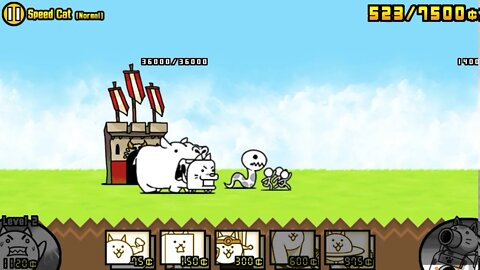 The Battle Cats - Tuesday Stage - Speed Cat (Normal)
