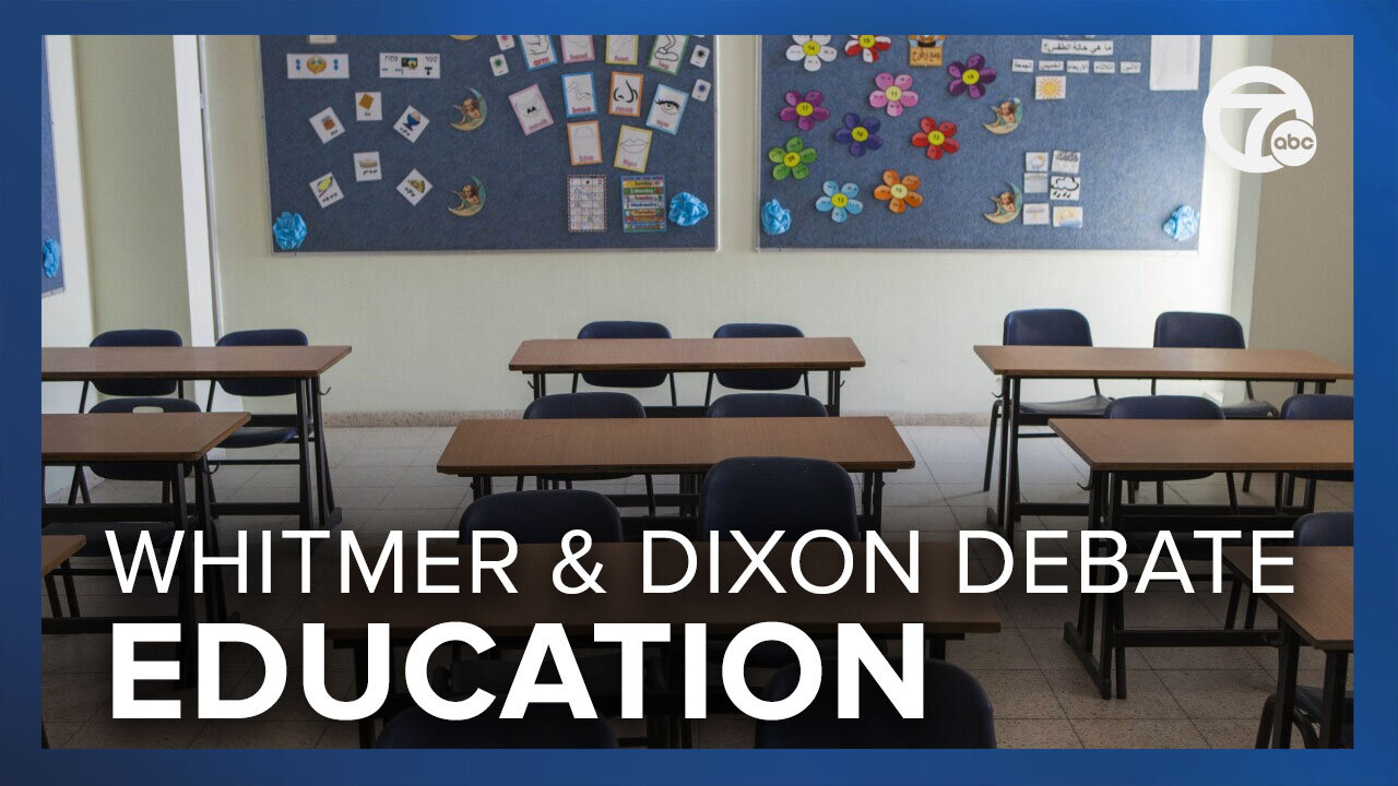 Gretchen Whitmer & Tudor Dixon debate public education in Michigan