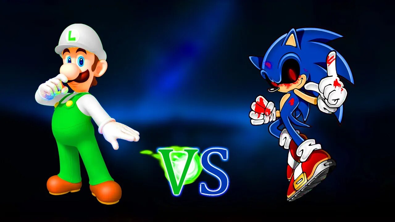 Who Is Strongest | Sonic exe VS Luigi