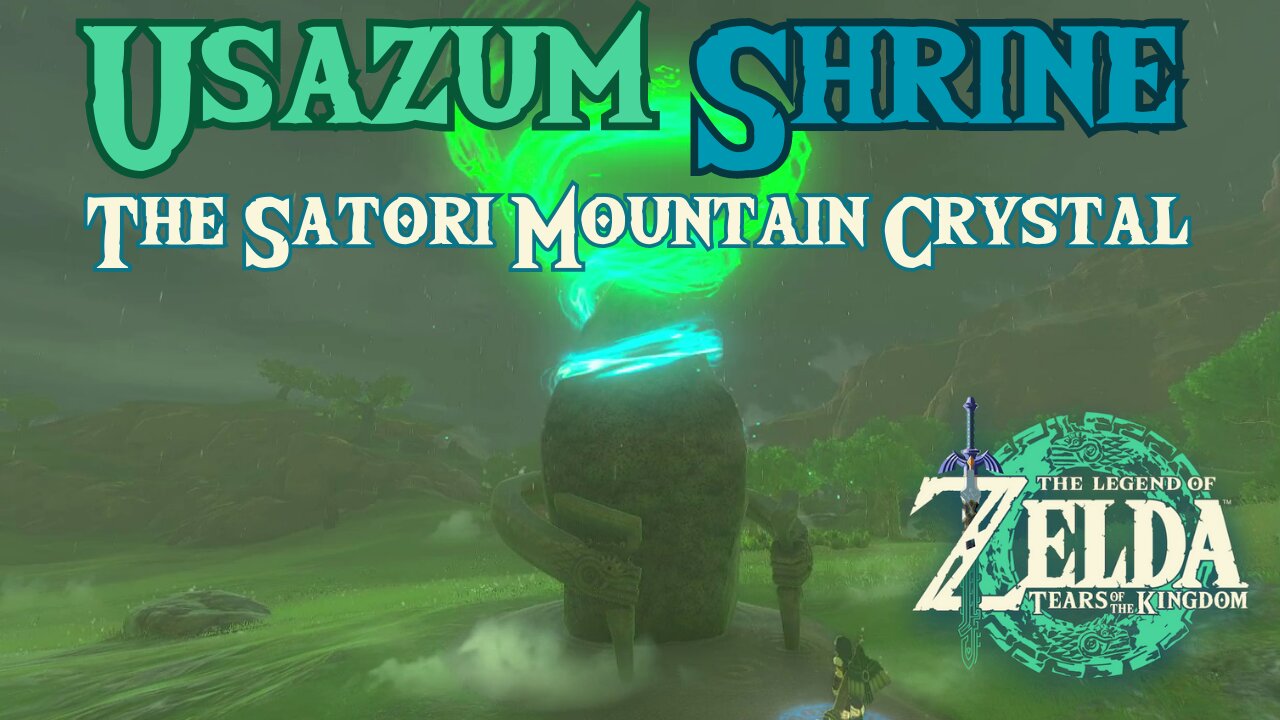 How to Unlock Usazum Shrine"The Satori Mountain Crystal"in the Legend of Zelda:Tears of the Kingdom!
