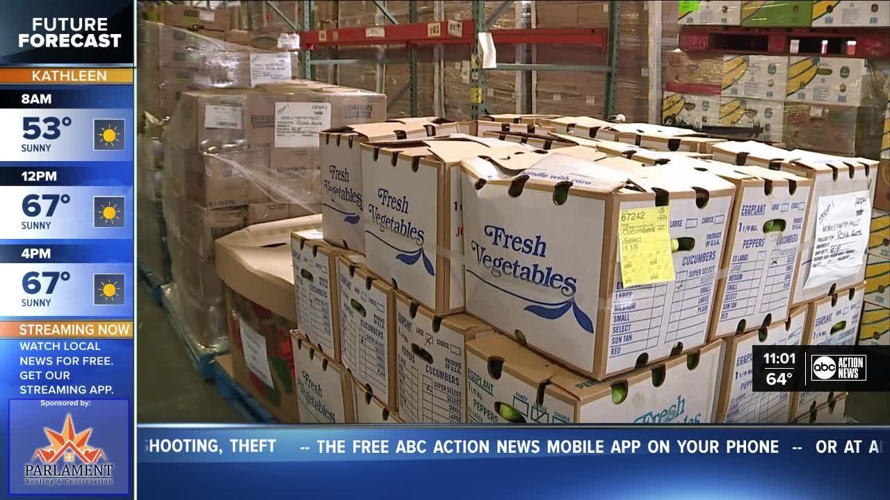 Tampa Bay food banks in need of volunteers, and additional donations amid rising food prices