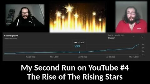 My Second Run on YouTube #4 The Rise of The Rising Stars (With Bloopers) [Mid Feb-Late March 2022]