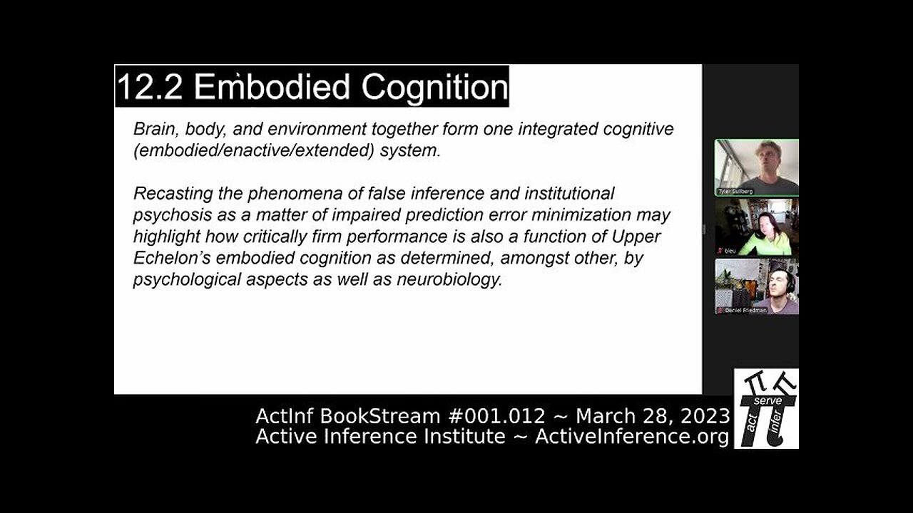 Active Inference BookStream #001.012 ~ "Governing Continuous Transformation"